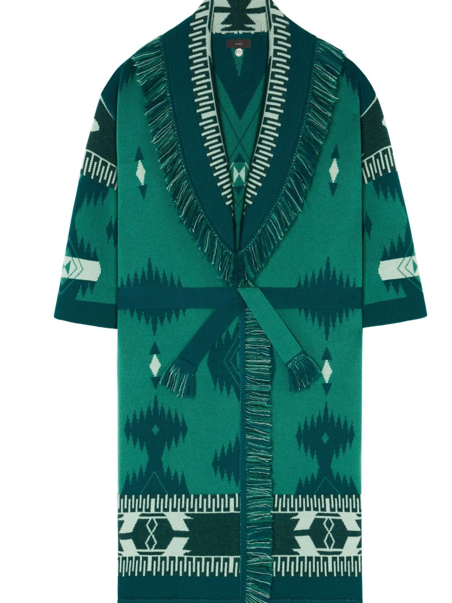 cardigan patterned-jacquard virgin-wool Women Alanui 0521
